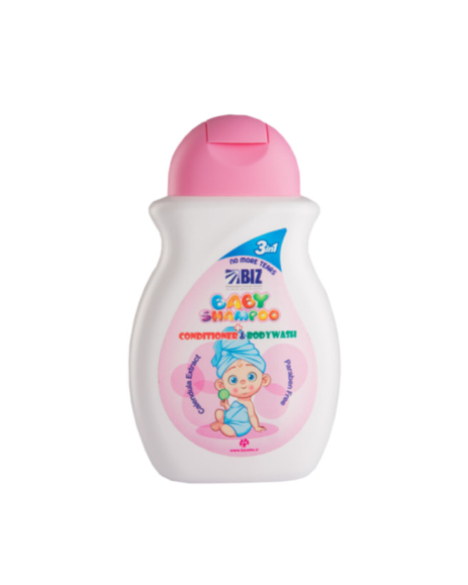خرید آنلاین شامپو سر و بدن بچه حاوی مواد نرم کننده بیز از فروشگاه اینترنتی بابیلشاپ