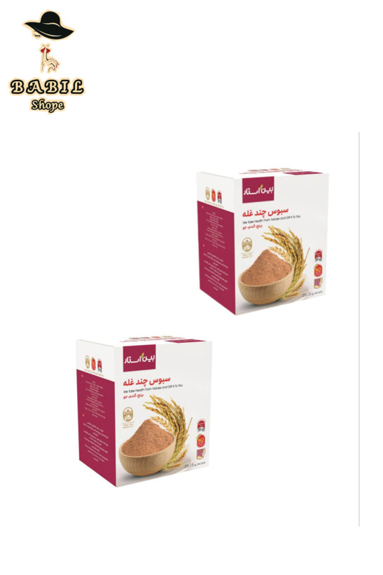 خرید آنلاین سبوس چند غله بین استار ۲۵ ساشه ای از فروشگاه اینترنتی بابیلشاپ
