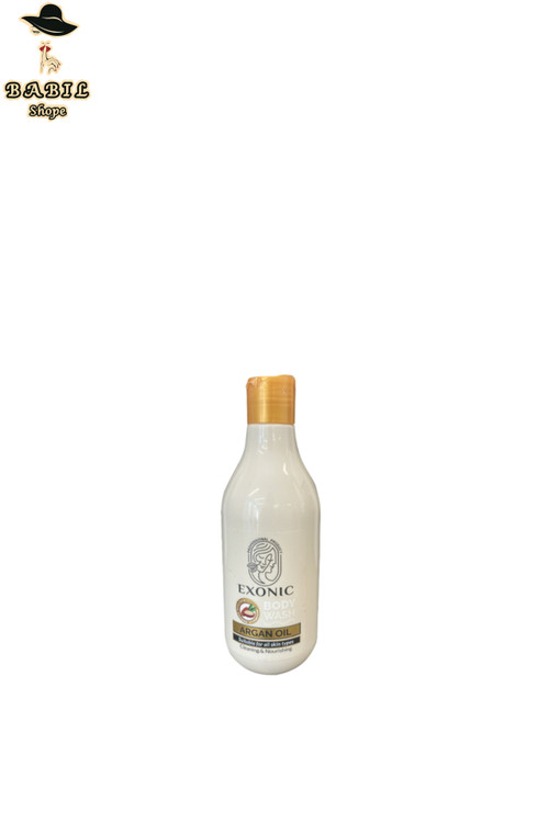 خرید آنلاین شامپو بدن کرمی روغن آرگان ۳۰۰ میل EXONIC از فروشگاه اینترنتی بابیلشاپ
