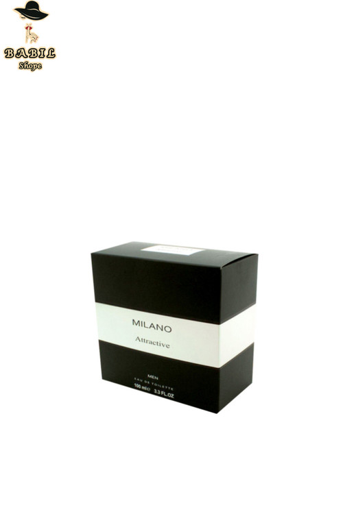 خرید آنلاین ادکلن مردانه میلانو Attractive در فروشگاه اینترنتی بابیل شاپ