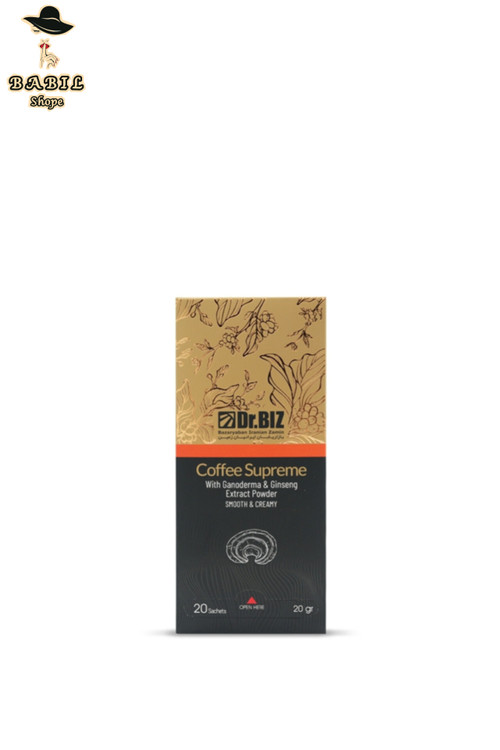 قهوه گانودرما با جینسینگ دکتر بیز اصل