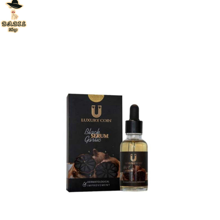 خرید آنلاین سرم سیر سیاه لاکچری کوین از بابیلشاپ اصل