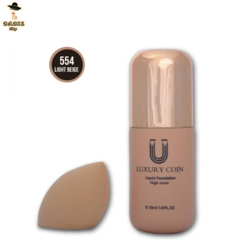 خرید آنلاین کرم پودر لاکچری کوین شماره 554 به همراه پد مخصوص از فروشگاه اینترنتی بابیلشاپ