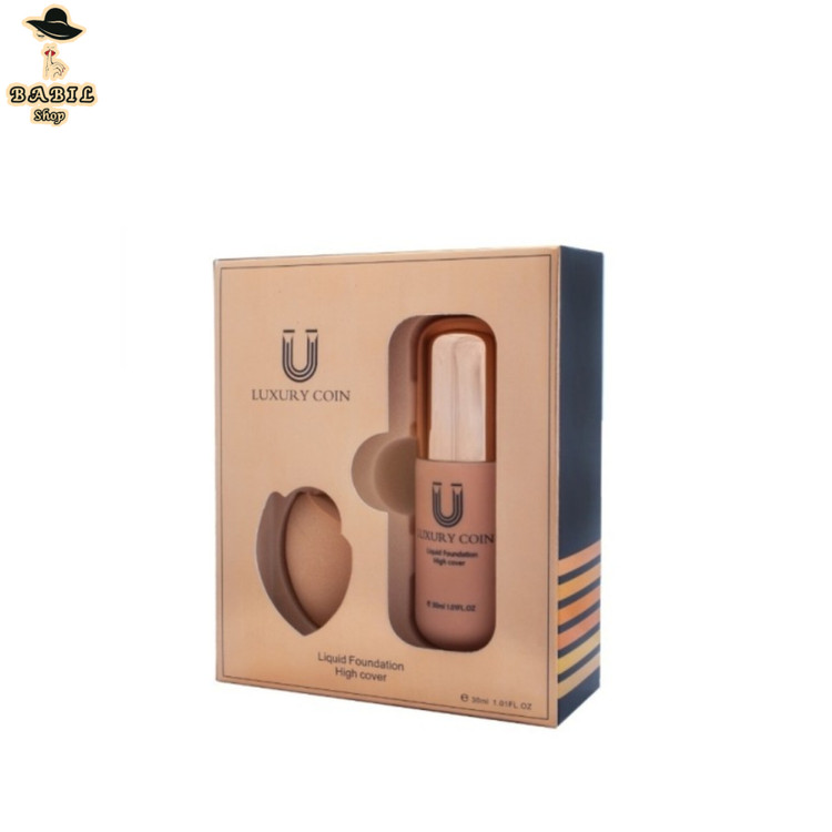 فروش و خرید آنلاین کرم پودر لاکچری کوین شماره 554 به همراه پد مخصوص از فروشگاه اینترنتی بابیلشاپ