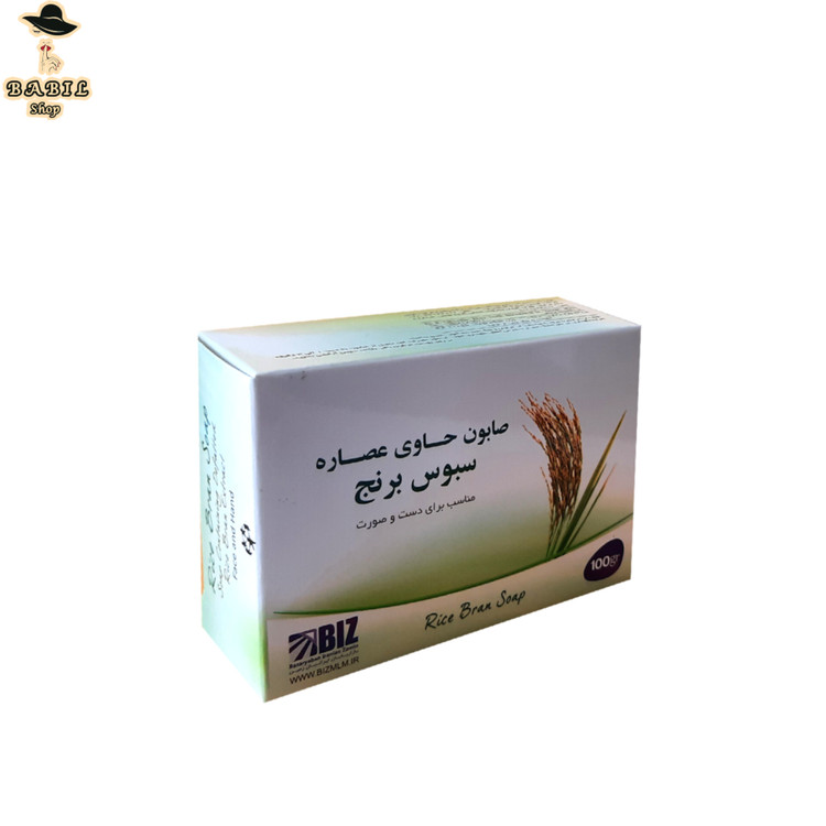 صابون سبوس برنج دکتر بیز سفید کننده قوی