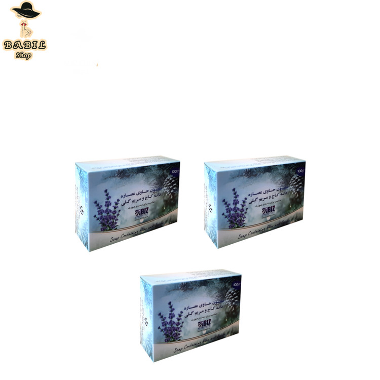 خرید اقساطی صابون دست و صورت دانه کاج و مریم گلی بیز پک سه عددی از بابیل شاپ با اسنپ پی و ترب پی