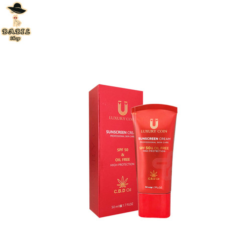 خرید آنلاین کرم ضد آفتاب ۵۰spf لاکچری کوین از فروشگاه اینترنتی بابیلشاپ