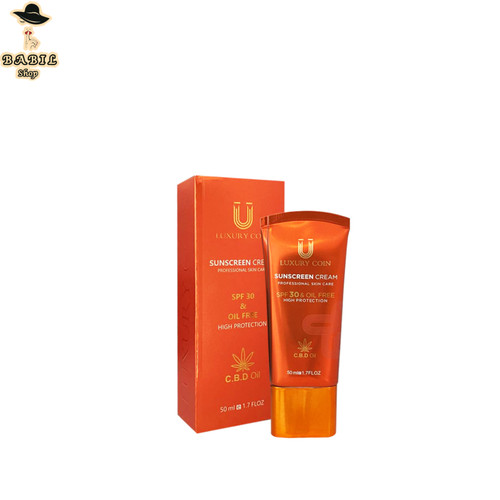 خرید آنلاین کرم ضد آفتاب 30spf لاکچری کوین از فروشگاه اینترنتی بابیلشاپ