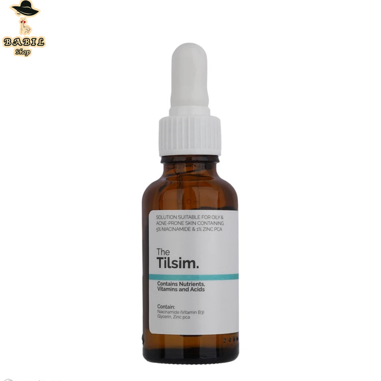 خرید اقساطی سرم ضدجوش پوست چرب تیلسیم مدل NIACINAMID AND ZINC از اسنپ پی و ترب پی