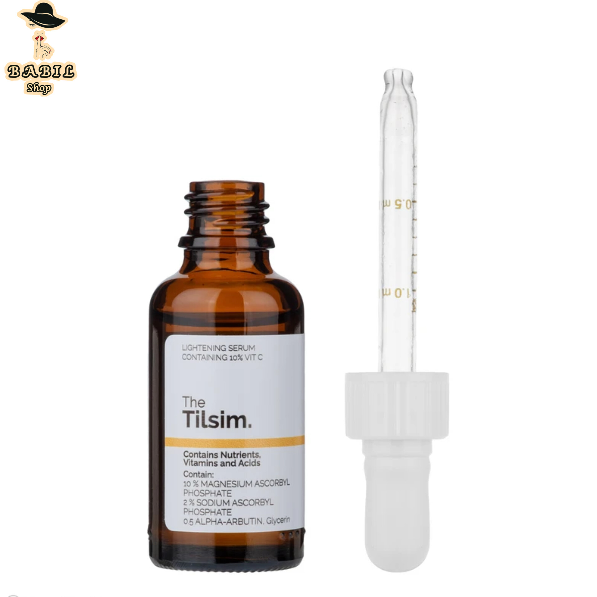 سرم روشنکننده پوست تیلسیم مدل ویتامین C 10% اصل در بابیل شاپ