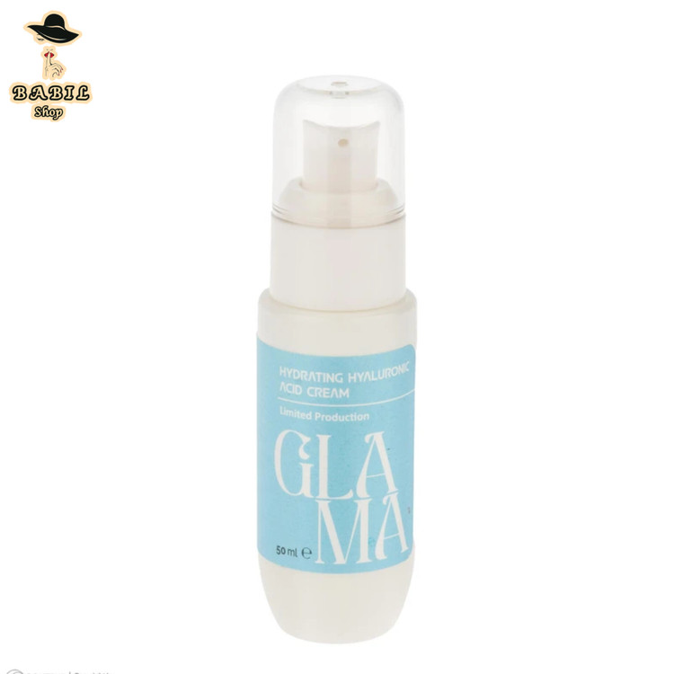 خرید اقساطی کرم آبرسان صورت گلاما مدل Hyaluronic Acid