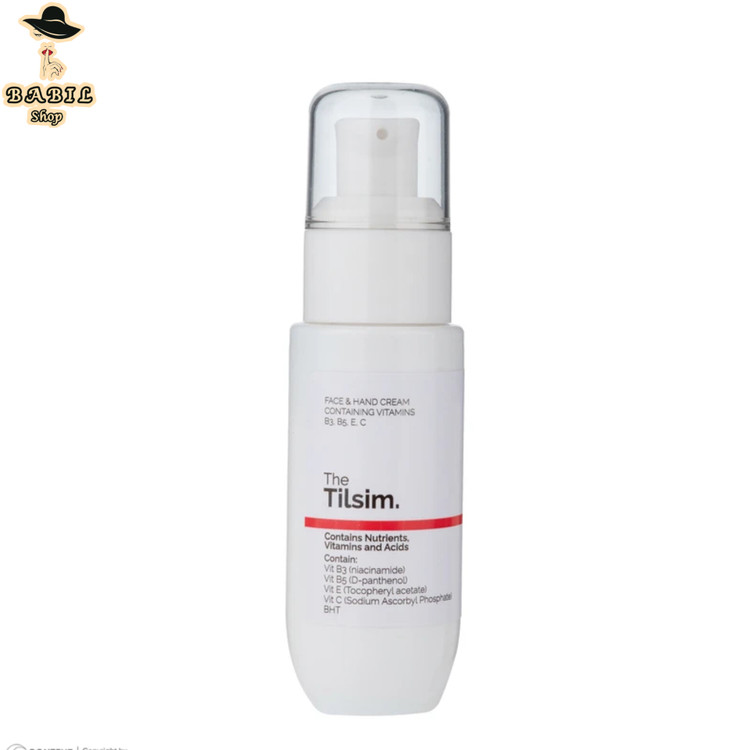 خرید اقساطی کرم مرطوبکننده دست و صورت تیلسیم مدل مولتی ویتامین